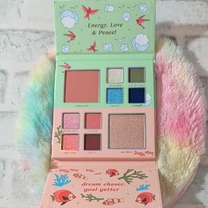 Colorful Makeup Palette with Inspirational Design